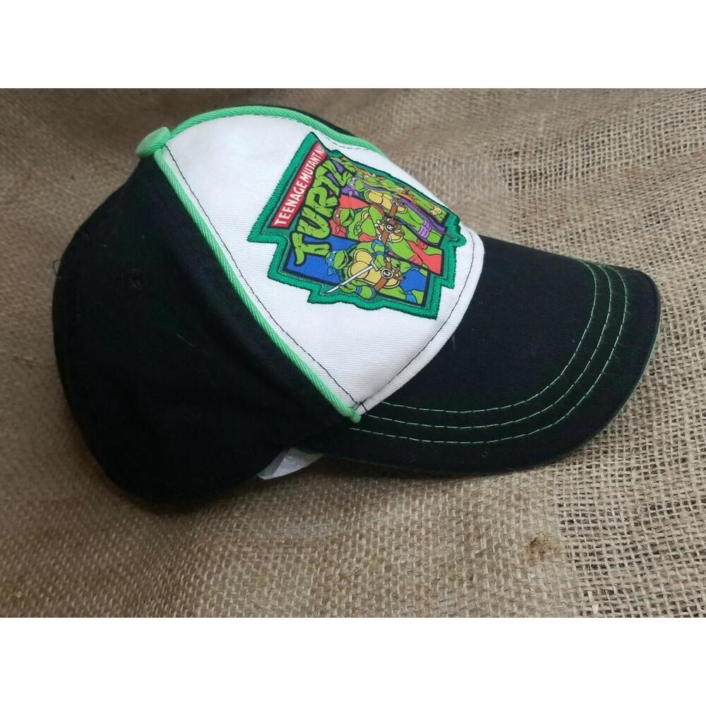 Teenage Mutant Ninja Turtles Kids Ball Cap Hook/Loop Close Cotton 2015 EUC - Picture 3 of 7
